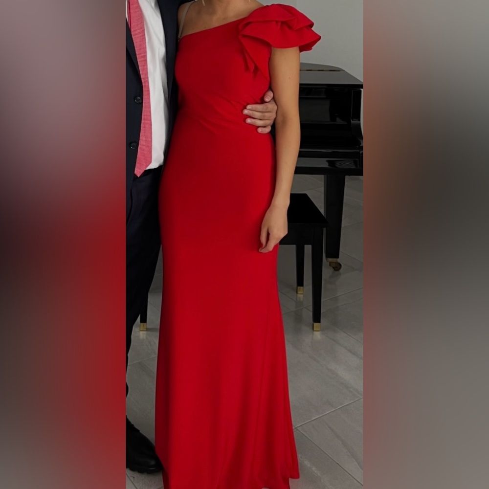 Betsy & Adam Red Dress